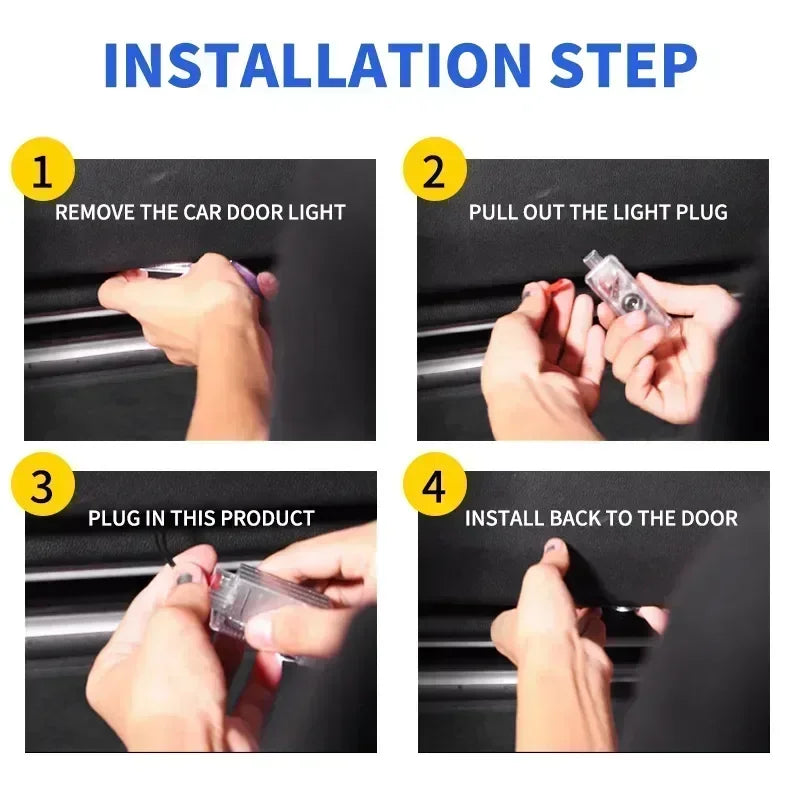 LED Türprojektoren für viele BMW E und F-Serien Modelle