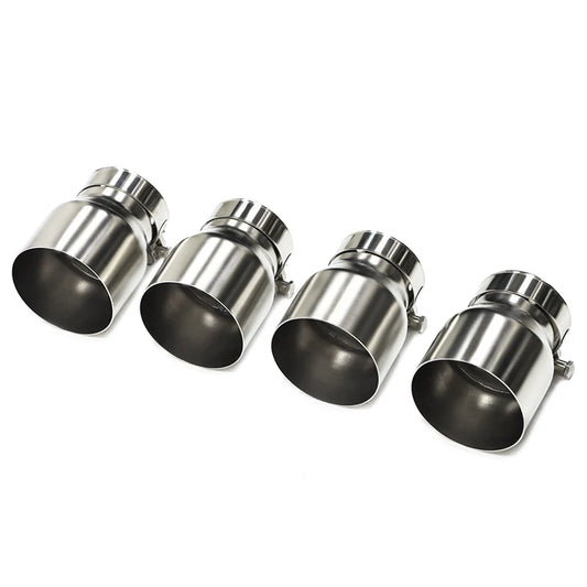 4x Endrohrblende aus Edelstahl für F-Serie M2, M3, M4, M5, M6